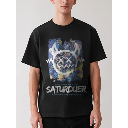 Tricou din bumbac Saturduer